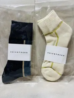 CHICSTOCKS/シックストックス ソックス 2足セット Lサイズ 藤井風のサムネイル
