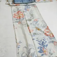専用 撫松庵 浴衣 極楽鳥花柄 - メルカリ