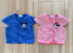 【スリーパー】ミッキー＆ミニー 双子2枚セット