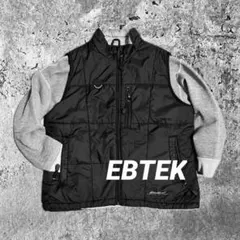 00s Y2K EBTEK エディーバウアー　テック　プリマロフト　ベスト　黒