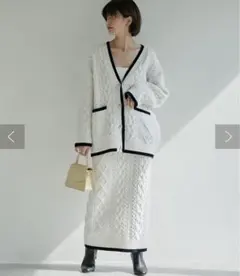 GALLARDA GALANTE ケーブルニットセット