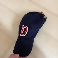 ワッペン付き ネイビー ウールキャップのサムネイル