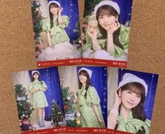 筒井あやめ ✨ 2024 クリスマス 生写真5種 コンプ