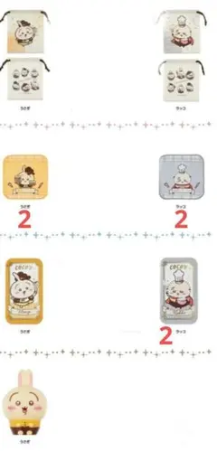 ちいかわ ココス うさぎ ラッコ グッズ まとめ売り