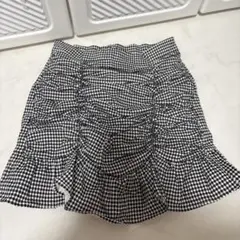 Miya mieya ホイップスカート ギンガムチェック whip skirt
