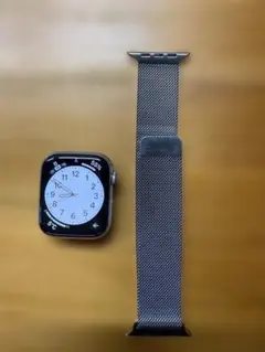 【値下】Apple Watch 8 GPS+セルラー 45 シルバーステンレス