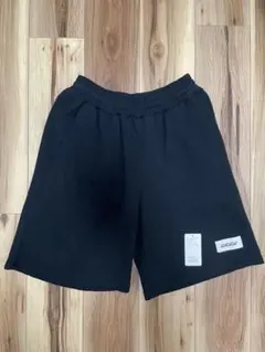 dDdDdDd WIDE SWEAT SHORTS 黒 Sサイズのサムネイル