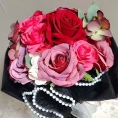 造花　バラ　フラワーブーケ