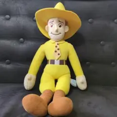 Curious George ぬいぐるみ 黄色　おさるのジョージ　黄色いおじさんのサムネイル