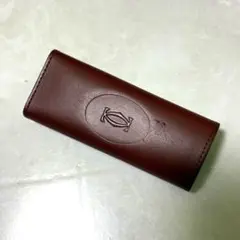 美品【Cartier】カルティエ マストライン 4連キーケース 箱•布•カード
