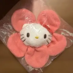 ハローキティ フラワー マスコット キーホルダー