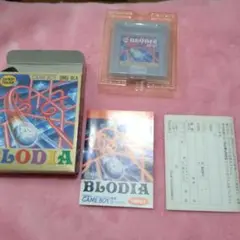 GB ゲームボーイ箱説明書はがき　ブロディア
