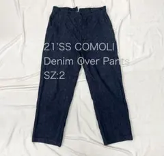 a*a様 COMOLI Denim Over Pants サイズ2 ダークブルー