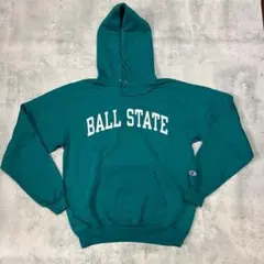 champion チャンピオン カレッジ 刺繍 スウェット パーカー 에메랄드