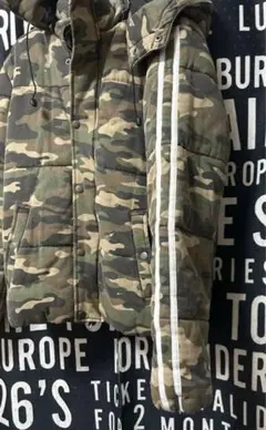 迷彩ダウンジャケット　最終値下げ