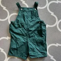 ダークグリーンオーバーオール 86cm プチバトー