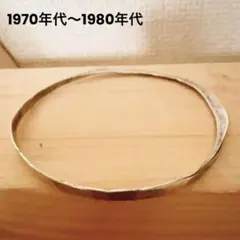 70s vintage シルバー925 ラウンドバングル 海外買付 ユニセックス