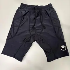 uhlsport キーパーパンツ　ブラック　SSのサムネイル