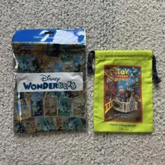 東京ディズニーリゾート ワンダブルズ トイストーリーマニア 巾着 きんちゃく