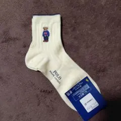 Polo Ralph Lauren クマ刺繍ソックス 25-27cm