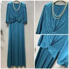 SOIR DOLCEストレッチ効き☆ソワールドルチェロングワンピース