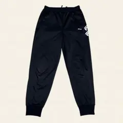 FILA フィラ ブラック ジョガーパンツ M トラックパンツ 黒