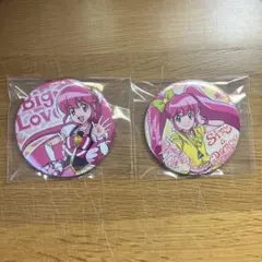 プリキュア トゥインクル缶バッジ ハピネスチャージプリキュア キュアラブリー