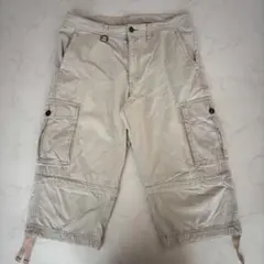 UNIQLO カーゴパンツ 2WAY 七分丈 M（C448）