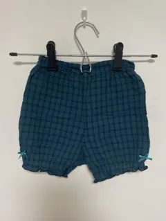 familiar ファミリア　チェック　ブルマース　ブルマ　ショートパンツ　70