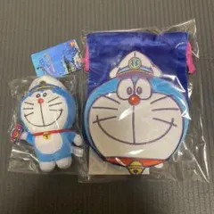ドラえもん ぬいぐるみとポーチセット
