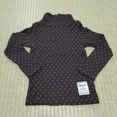 Noeil aime BeBe ドット柄 ハイネック トップス 110cm
