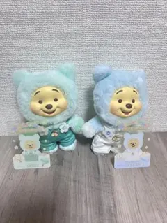 TOPTOY トップトイ くまのプーさん キャンディベアシリーズ 緑 水色 新品