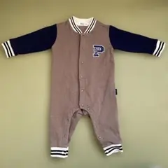 POLO Baby ボタン付きロンパース 80