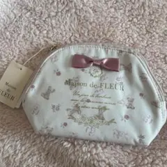 くまちゃん　ポーチ　メゾンドフルール