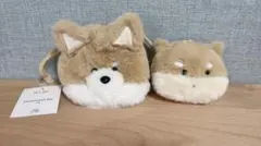 3coins PET ME. 柴犬 巾着 エコバッグ 2点セット