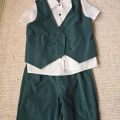 緑色 フォーマルスーツ 110センチ～120センチ