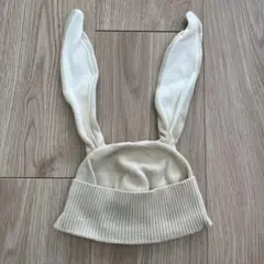 GROWN ウサギ耳帽子　ニット帽