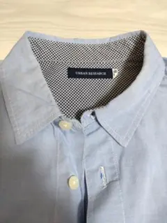 URBAN RESEARCH 長袖シャツ　サイズ38 ブルー