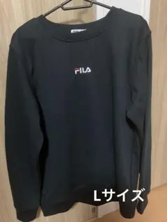 FILA ブラック スウェット Lサイズ