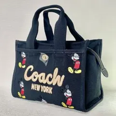 新品、未使用DISNEY X COACHカーゴトートバッグ26ミッキーマウス