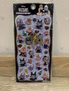【正規品】ヴィランズ プチドロップステッカー