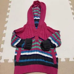 TOMMY HILFIGER フード付きニット 4T