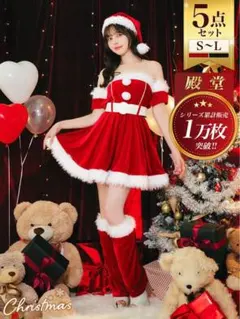 サンタコスプレ 5点セット Mサイズ