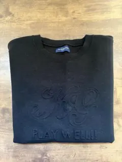 KISS ON THE GREEN スウェット トレーナー ブラック