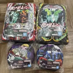 リ*ー様 一番くじ　フィーバー機動戦士ガンダムユニコーン　C賞➕D賞　クッション