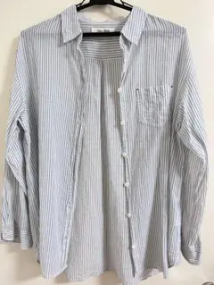 ハートマーケット　ストライプシャツ　コットン　L