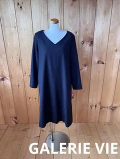 GALERIE VIE/ギャルリーヴィー/ワンピース/36/ウール/ネイビー