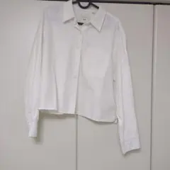 ユニクロ　JWA JWアンダーソン　オックスフォードシャツ　白　L