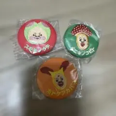 こびとづかん　刺繍缶バッジ