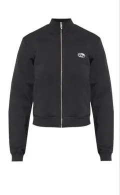 【新品未使用】DIESEL ロゴ ジップアップ ボンバージャケット ブラックXSのサムネイル